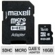 Micro SDHC Card Maxell 16gb